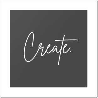 Create. Posters and Art